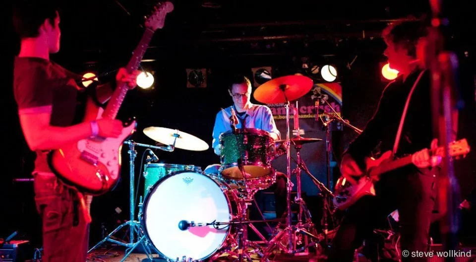 Band photograph from Lou’s music portfolio